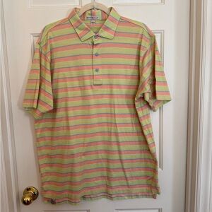 Men’s Peter Millar Size Large Short Sleeve Polo